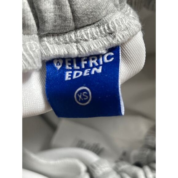 Aelfric Eden Womens Gray Oversized Baggy Wide Leg Barrel Trousers Sweatpants XS - Picture 4 of 5